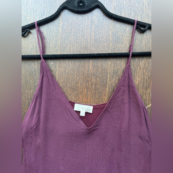Aritzia: Wilfred Free: XS burgundy camisole - Picture 4 of 5